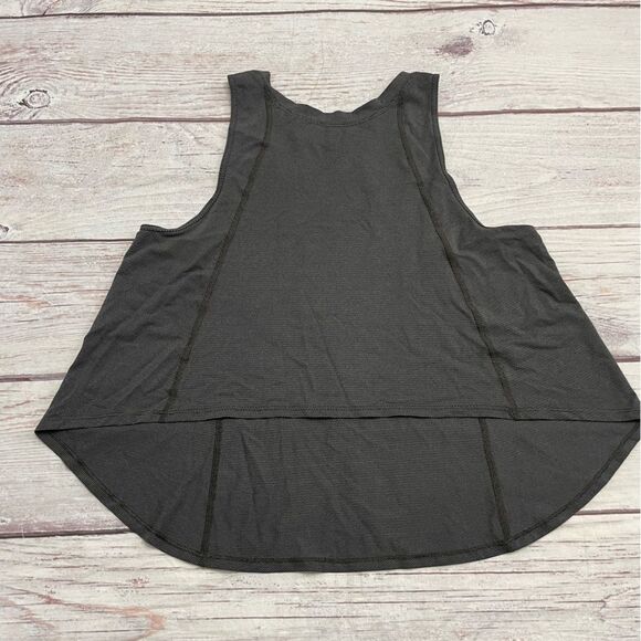 Lululemon x SoulCycle To The Beat Tank Heathered Black Size 8 See Measurements - Picture 3 of 9